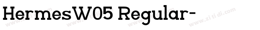 HermesW05 Regular字体转换